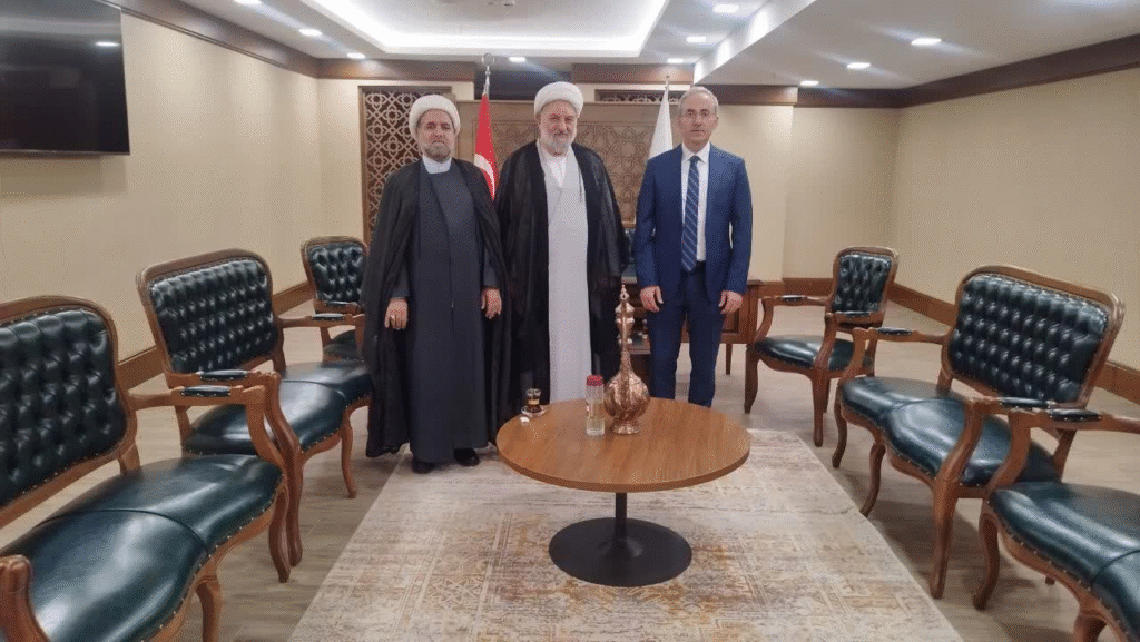 دیدار آیت الله واعظی با دکتر شیخموس دمیر، رئیس دانشگاه اسلامی و صنعتی غازیعنتاب