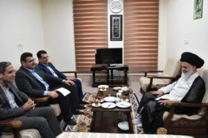 آیت‌ الله حسینی بوشهری در دیدار رئیس پارک علم و فناوری استان بوشهر: «ما می‌توانیم» رمز پیشرفت و استقلال کشور است