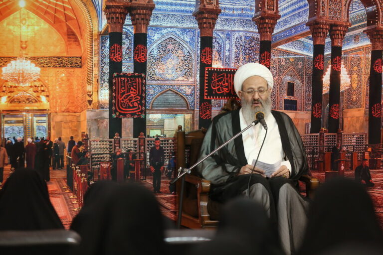 آیت‌ الله فقیهی در دیدار جمعی از طلاب حوزه علمیه خواهران: ترویج عفاف و حجاب با محبت و منطق مناسب، وظیفه بانوان طلبه است