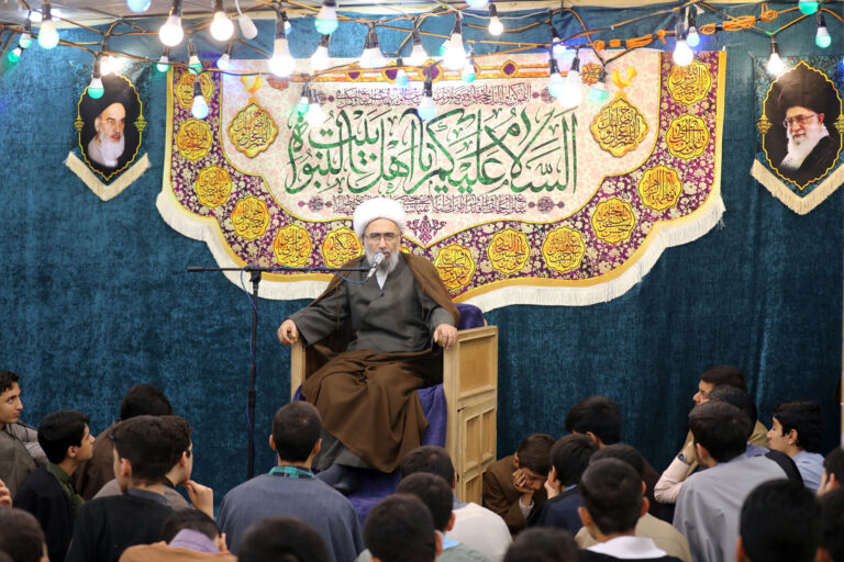 آیت الله مروی در جمع طلاب مدرسه علمیه جهانگیرخان قم: اخلاق و تهذیب از عوامل موفقیت در مسیر طلبگی است