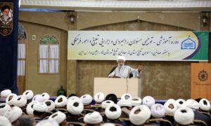 آیت الله کعبی در همایش دوره آموزشی و توجیهی کریمه اهل‌بیت(س)