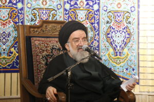 آیتالله خاتمی در مدرسه علمیه صالحیه کرمان