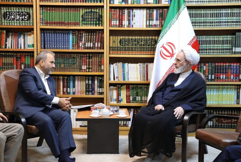 آیت الله اعرافی در دیدار رئیس مرکز امور اتباع و مهاجرین خارجی وزارت کشور: نهادهای فرهنگی باید در ساماندهی مسائل مهاجرین نقش فعال داشته باشند