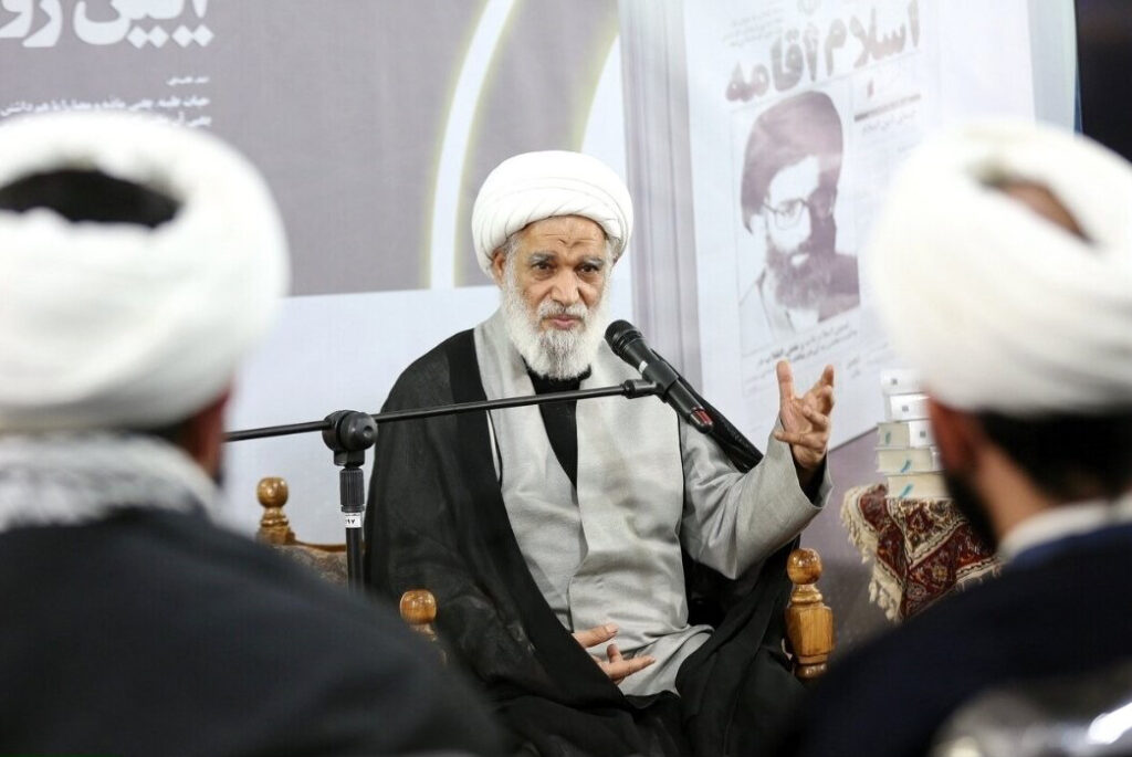 آیت‌الله کعبی در آیین رونمایی از کتاب «اسلام اقامه»1