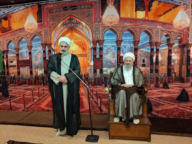 حجت‌الاسلام والمسلمین راهی مسؤول جذب روحانیون عقیدتی سیاسی کل کشور با آیت الله فقیهی