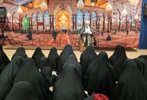 دیدار طلاب خواهر استان گیلان با آیت الله محسن فقیهی