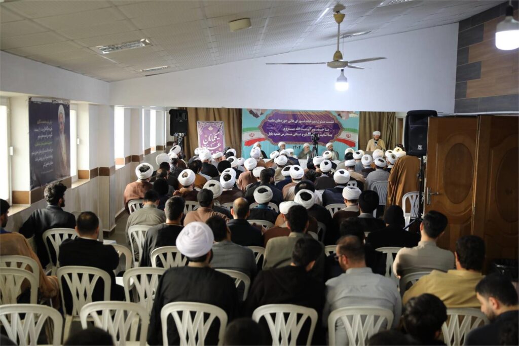 گردهمایی اساتید و طلاب مدارس علمیه بابل با حضور آیت الله مروی 2