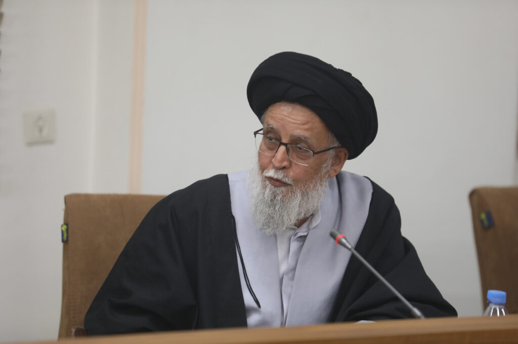 حضور رئیس صدا و سیما در جلسه جامعه مدرسین (دی ماه 1404) (15)