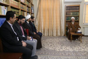 آیت الله مکارم شیرازی در دیدار رئیس مرکز ملی فضای مجازی1