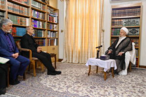 آیت الله العظمی مکارم شیرازی در دیدار با دکتر پزشکیان
