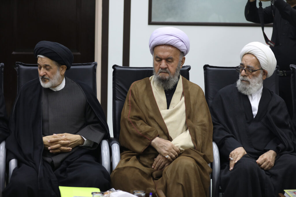 دیدار رئیس جمهور با اعضای جامعه مدرسین 7 تیر 1405 (7)