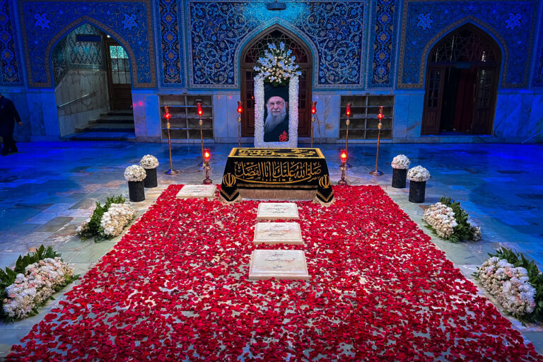مراسم ختم آقای شهید ایران در قم