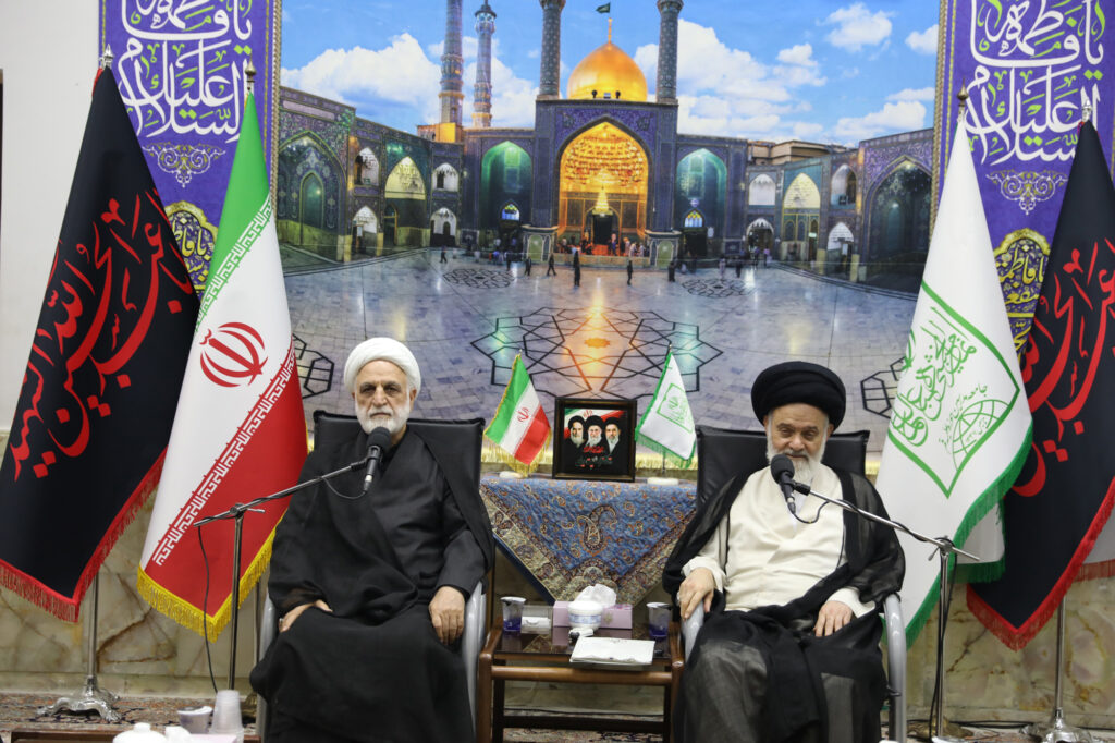 جلسه جامعه مدرسین با حضور رئیس قوه قضائیه 4 مرداد (1)