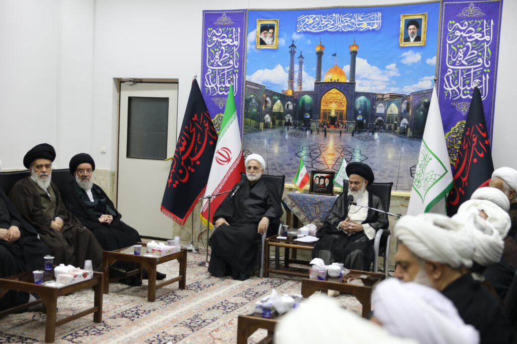 جلسه جامعه مدرسین با حضور رئیس قوه قضائیه 4 مرداد (10)