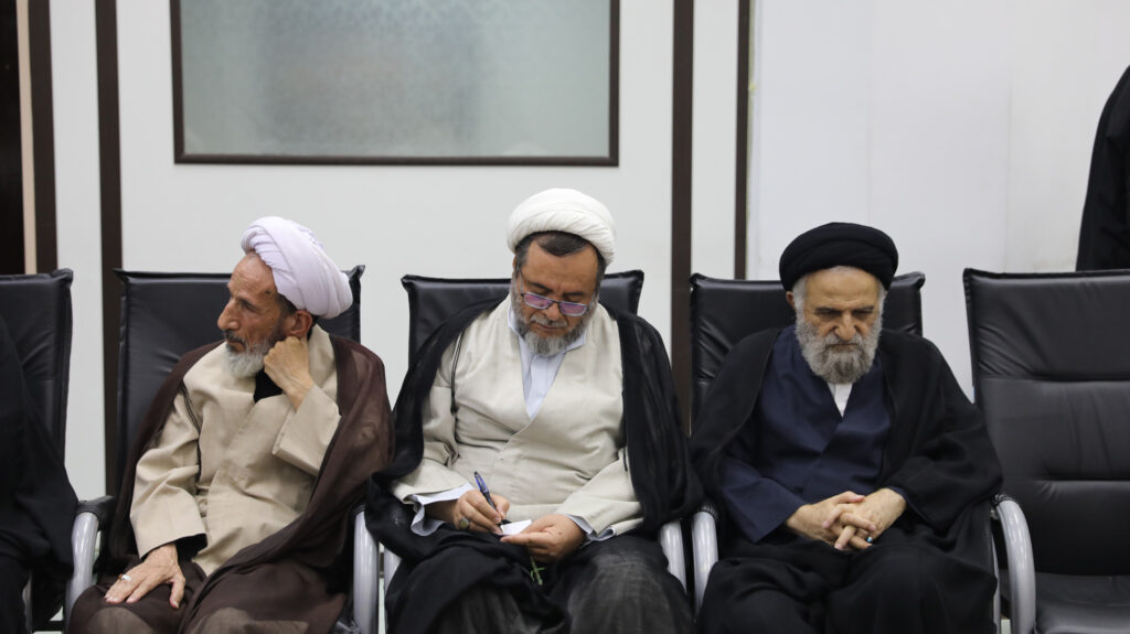 جلسه جامعه مدرسین با حضور رئیس قوه قضائیه 4 مرداد (7)