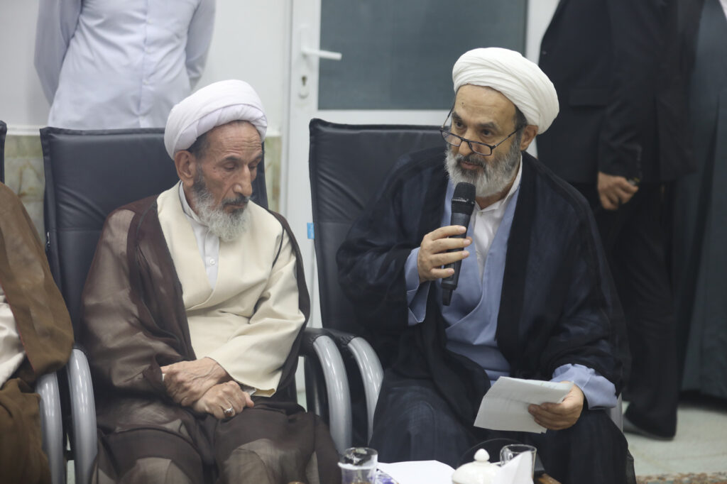 حضور معاون اول رئیس جمهور در جلسه جامعه مدرسین 16 شهریور 1405 (12)
